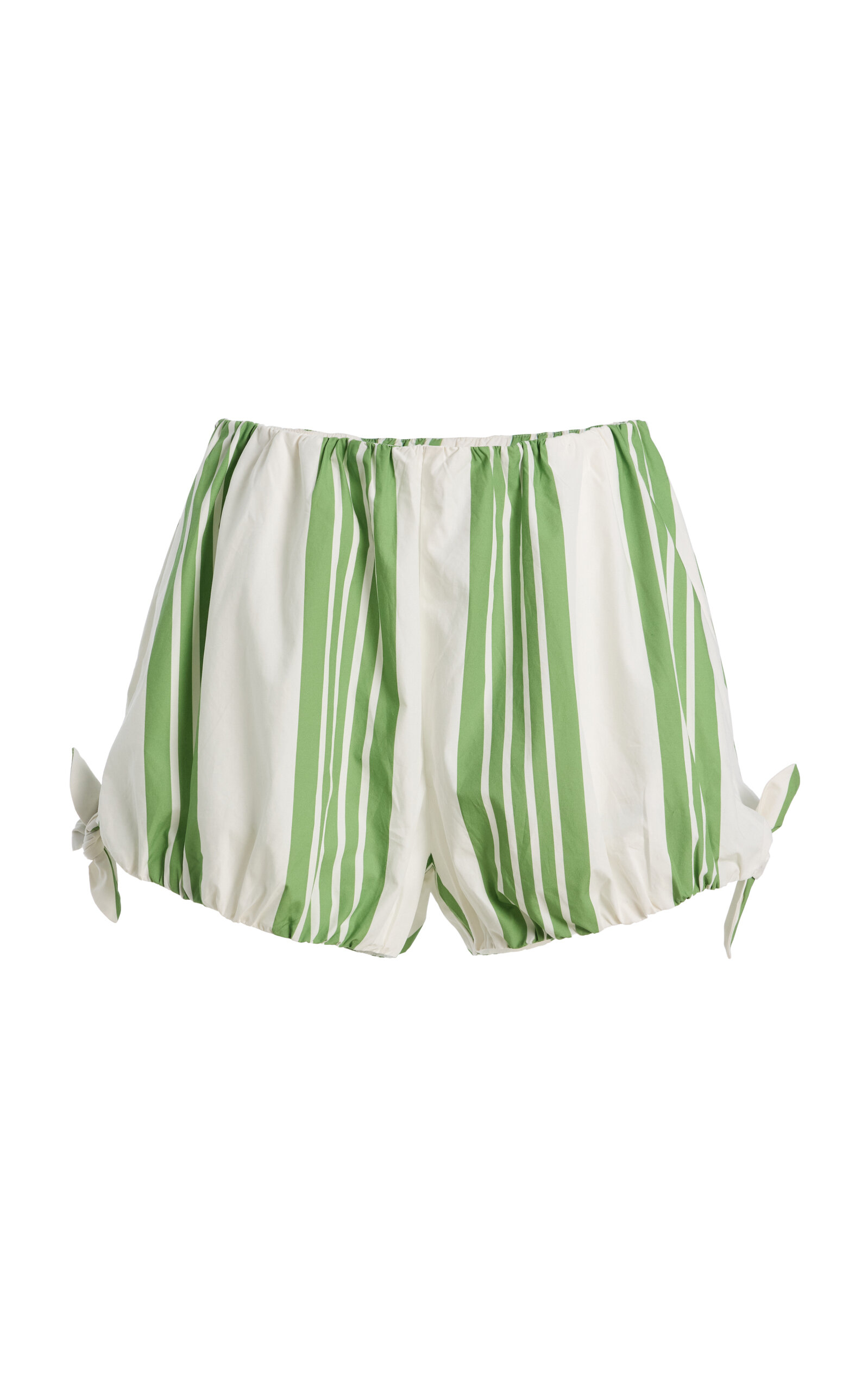Exclusive La Isla Rosie Striped Cotton Shorts