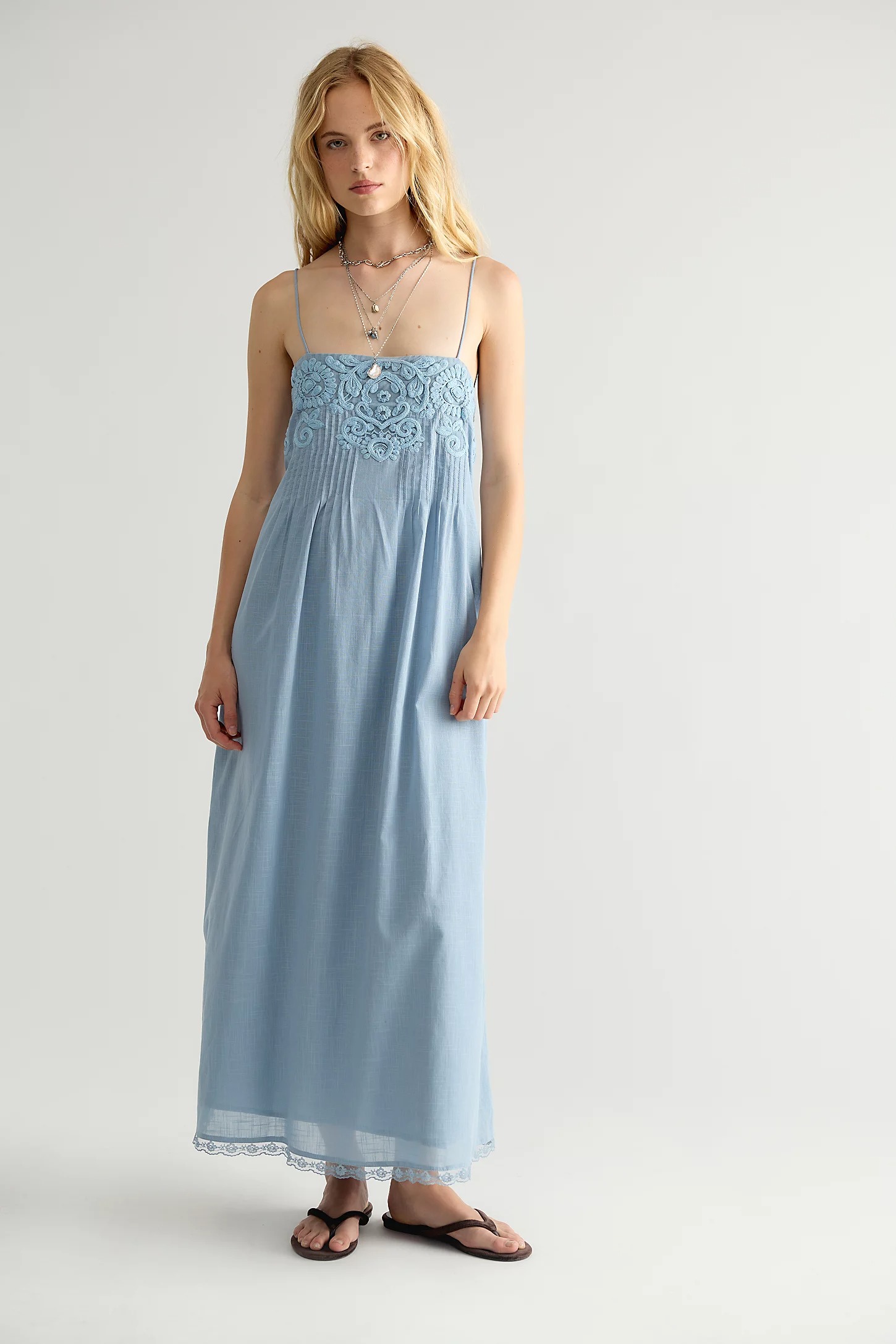 Free People, Sky Dancing Midi Dress