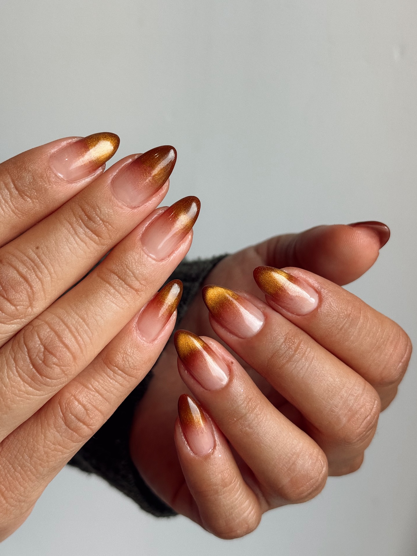 golden summer ombre nails @nailartbyqueenie