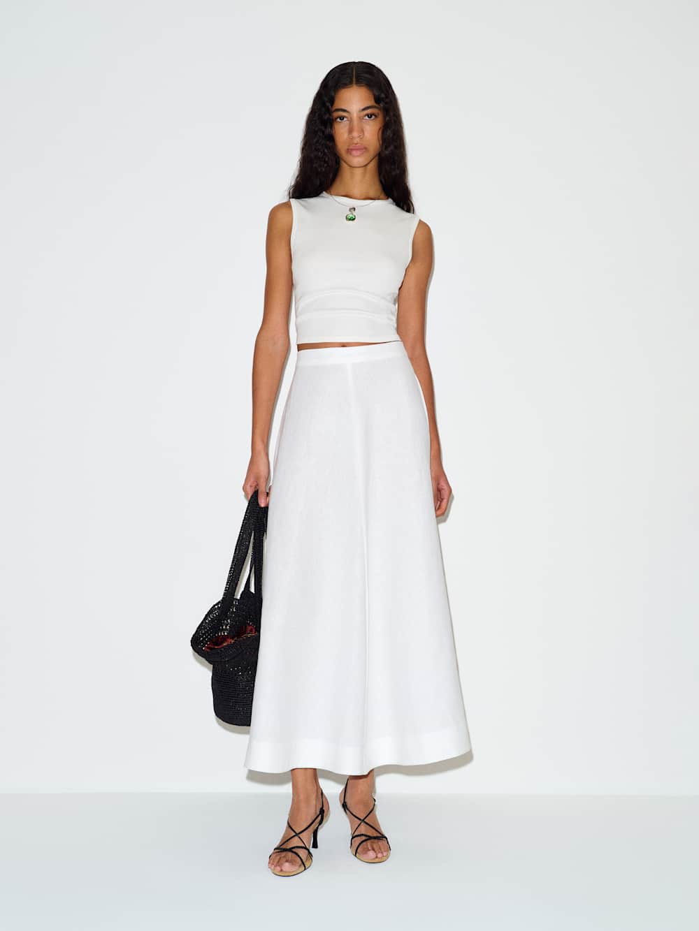 Petites Peony Linen Skirt