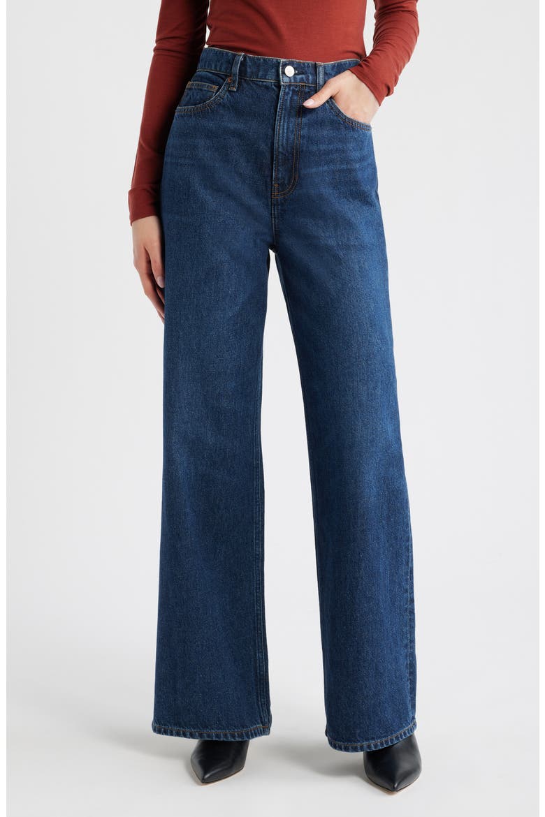 Cary Slouchy High Rise Wide Leg Jeans