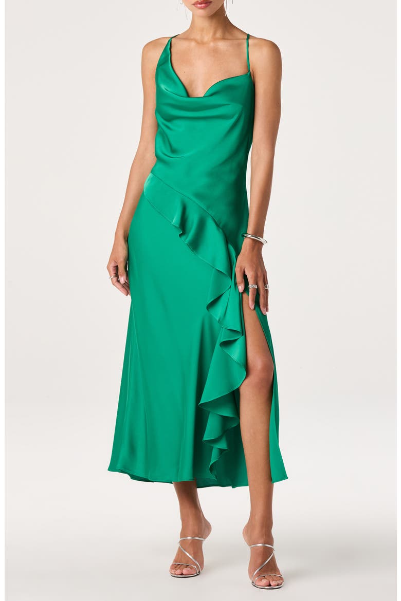 Dymond Satin Midi Dress