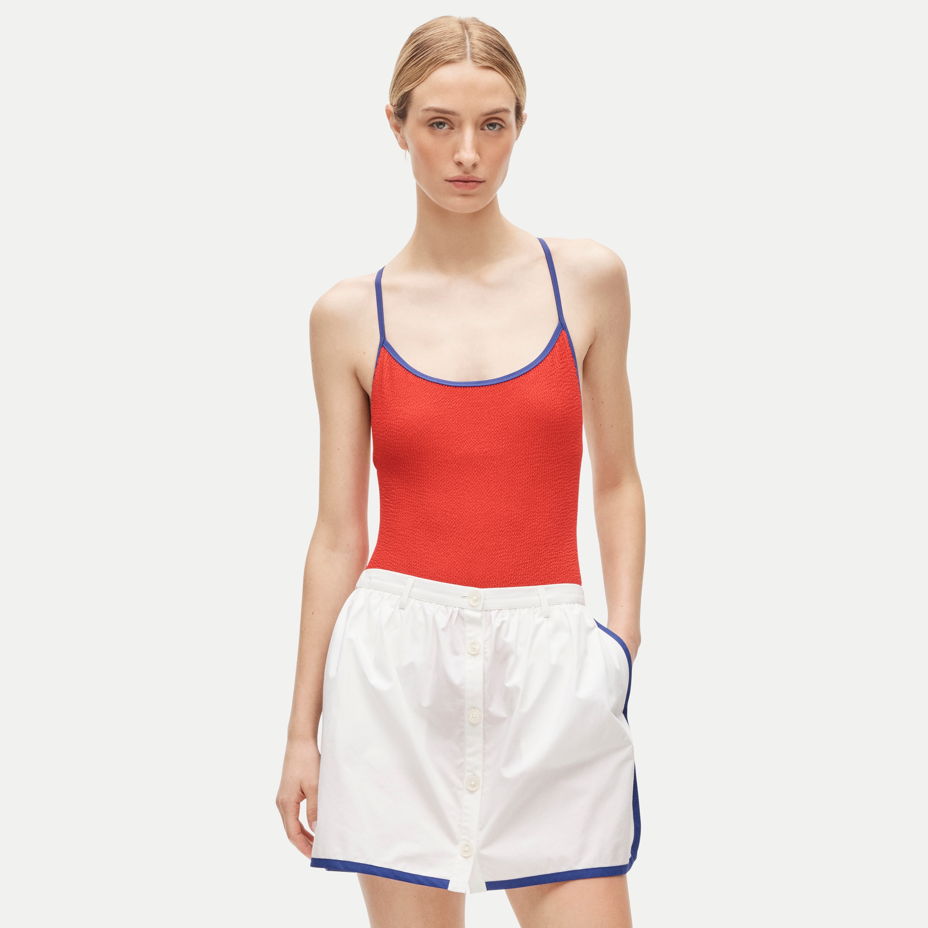 Dolphin-Hem Mini Skirt