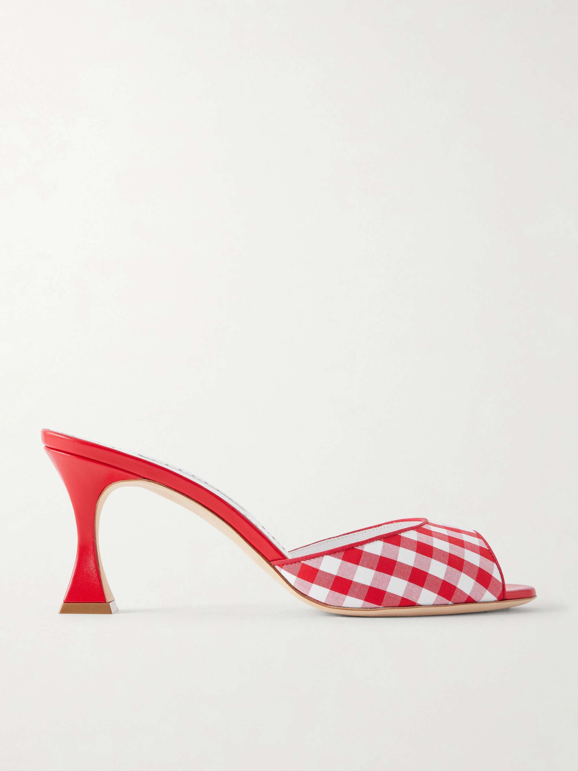 Jadara 70 Checked Woven Sandals