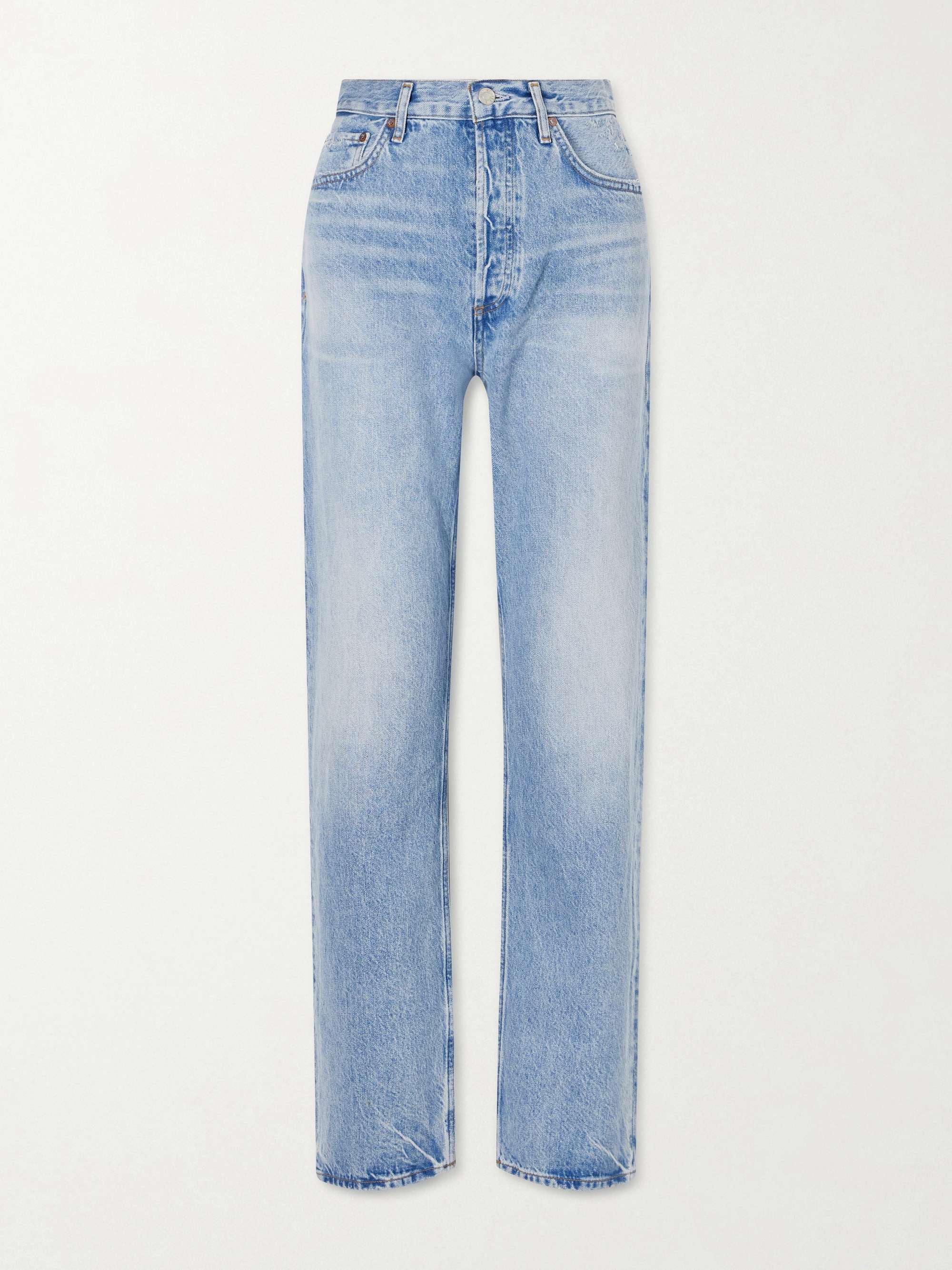 90s in the 32” Inseam Mid-Rise Straight-Leg Jeans