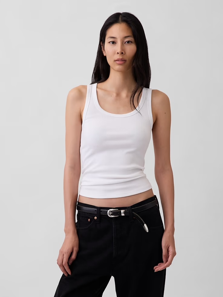 Gap, Rib Scoop Tank Top