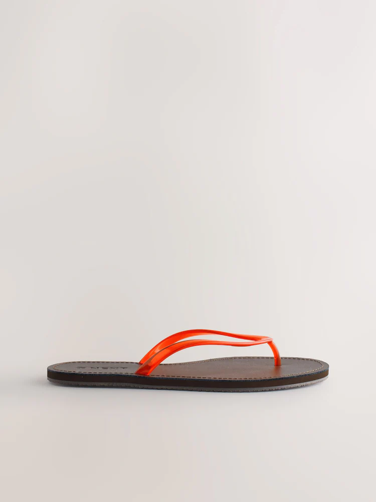 Next, Jelly Toe Thong Sandals