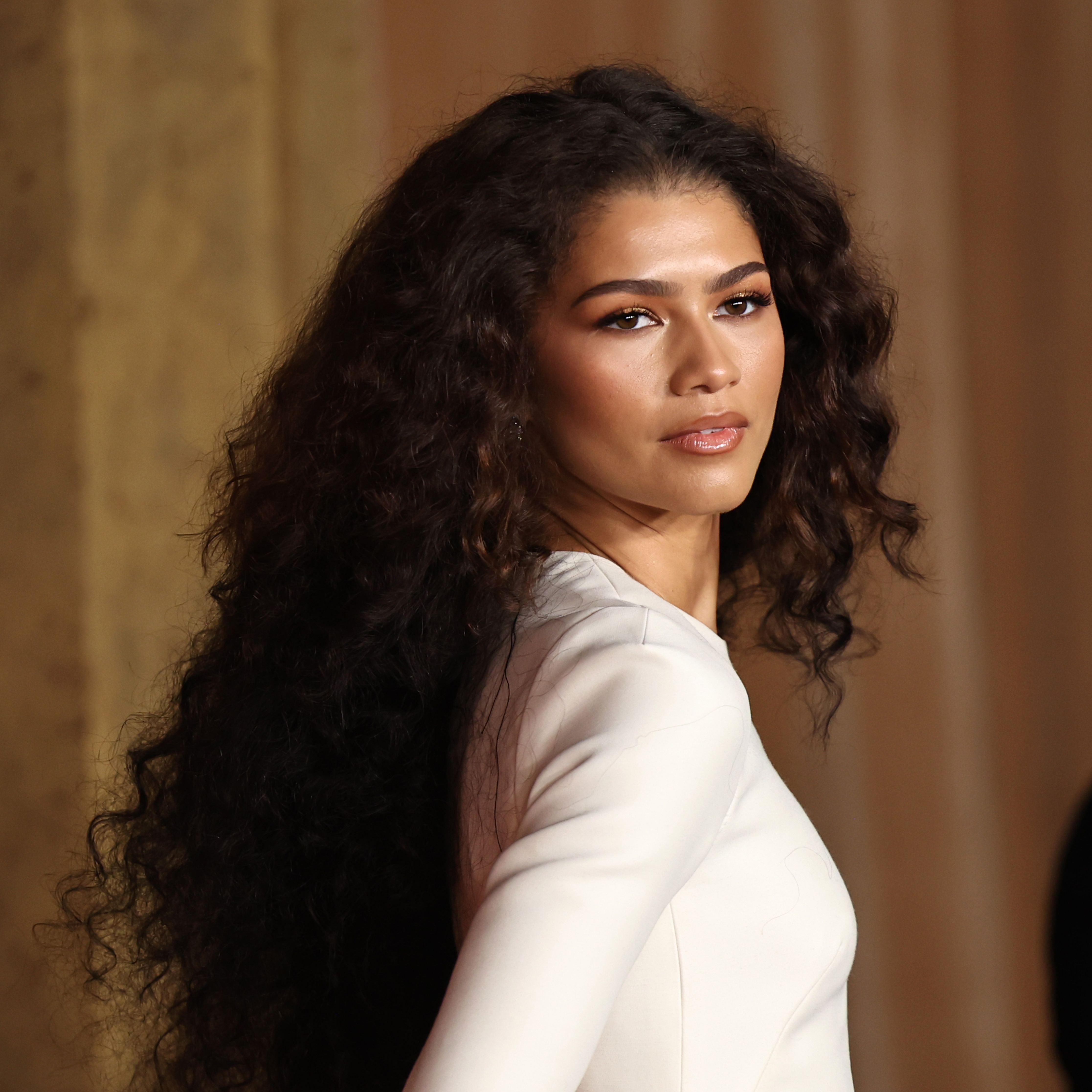 Zendaya attends the Dune: Part Two premiere at Lincoln Center on February 25, 2024 in New York City.