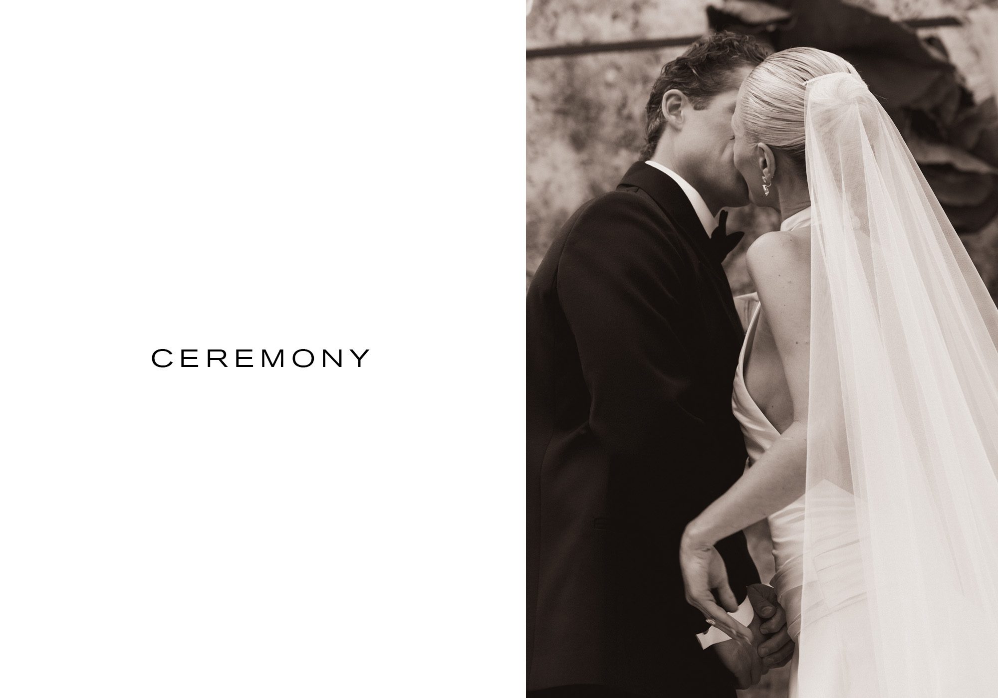 Max and Karoline kissing next to text that says, 