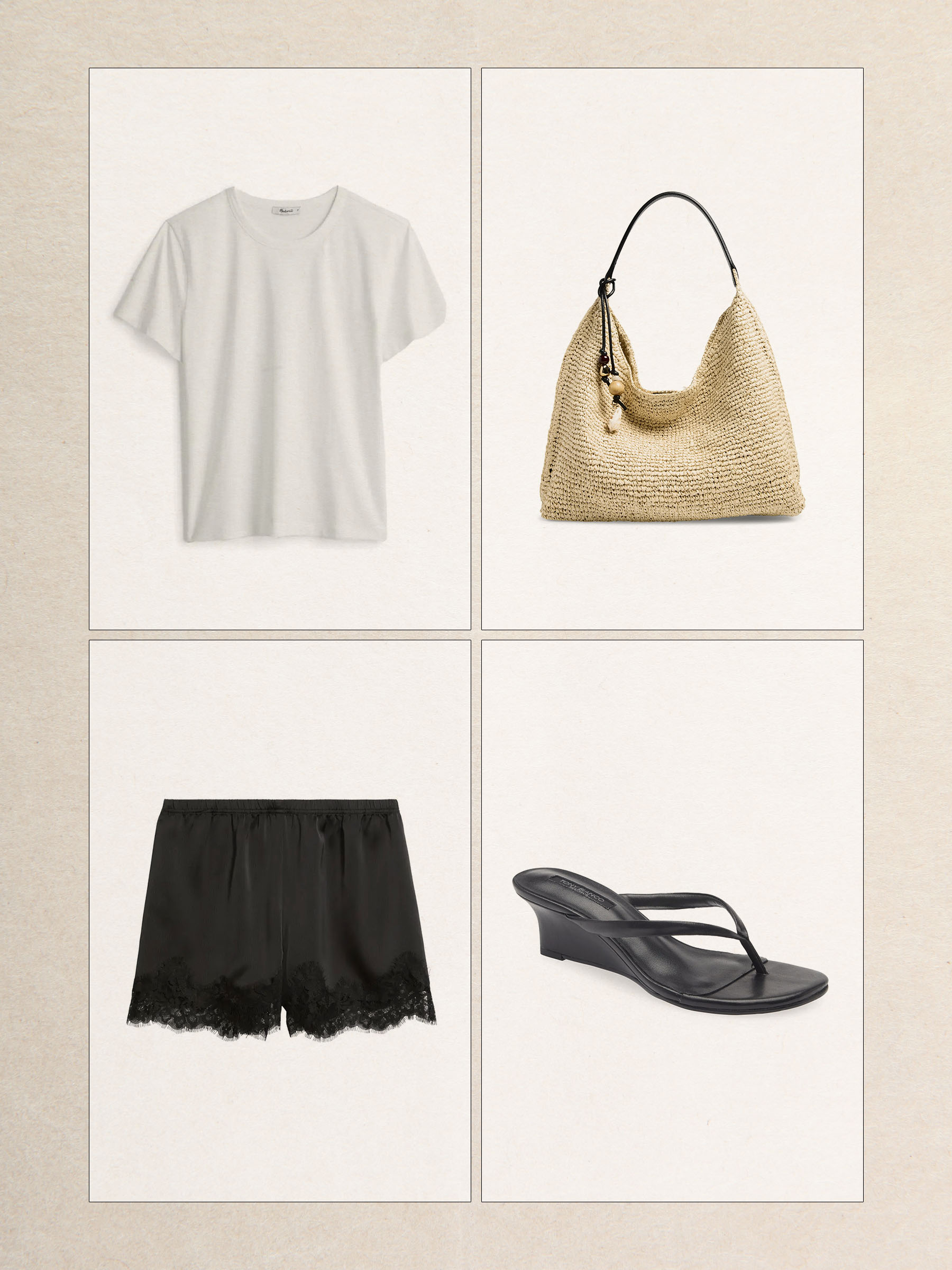Lace shorts outfit