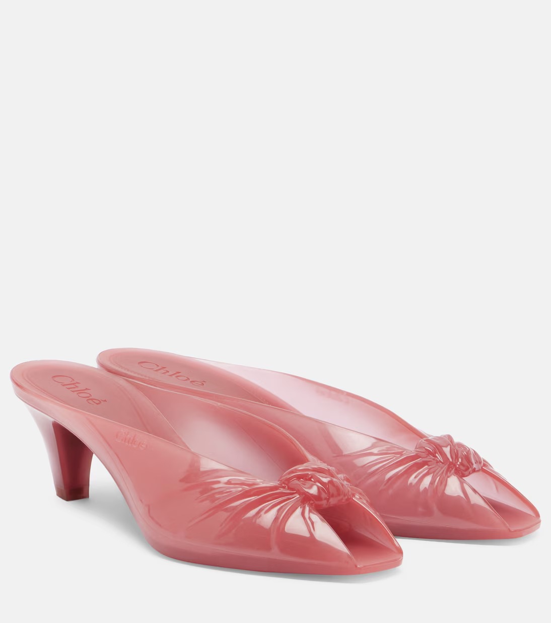 Chlo&eacute;, Jelly TPU mules