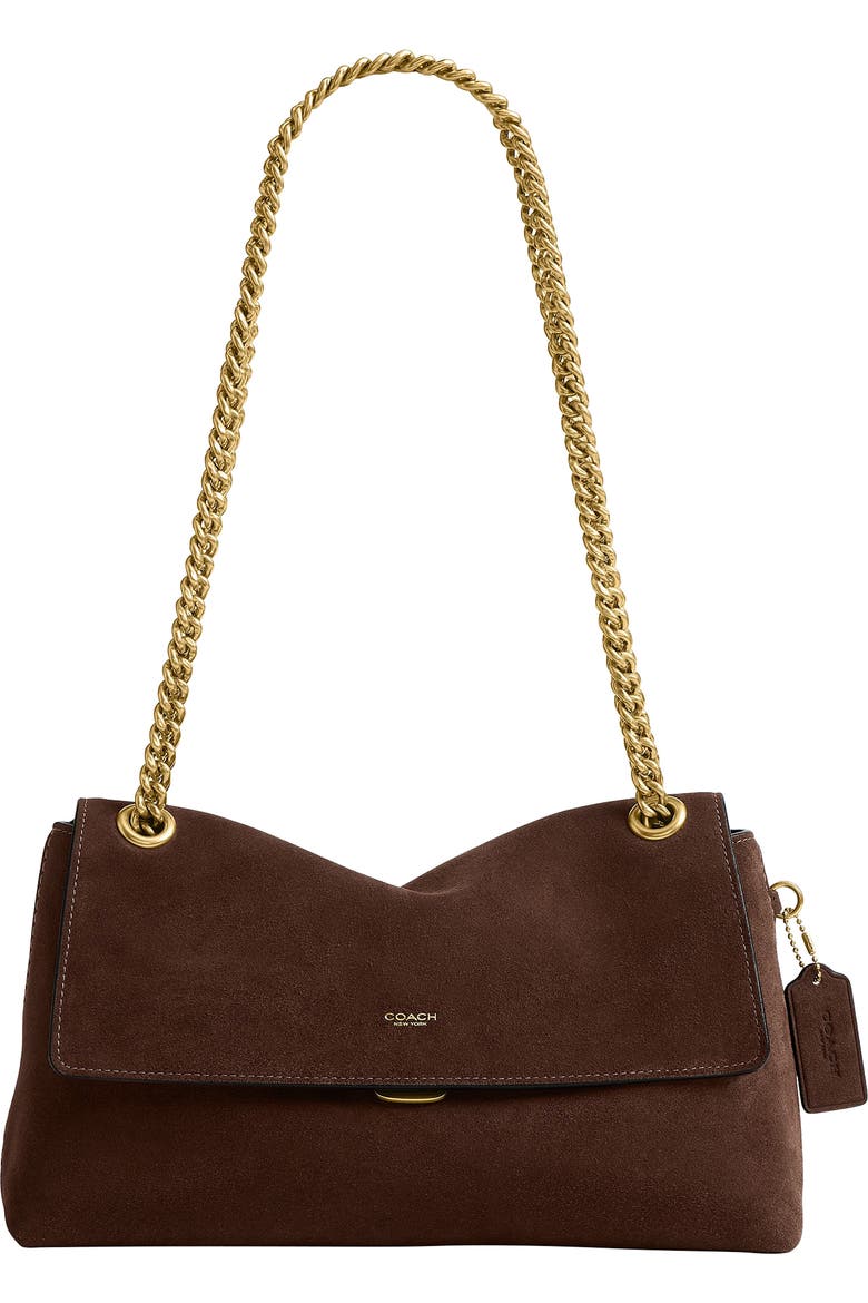 Chelsea 30 Suede Shoulder Bag