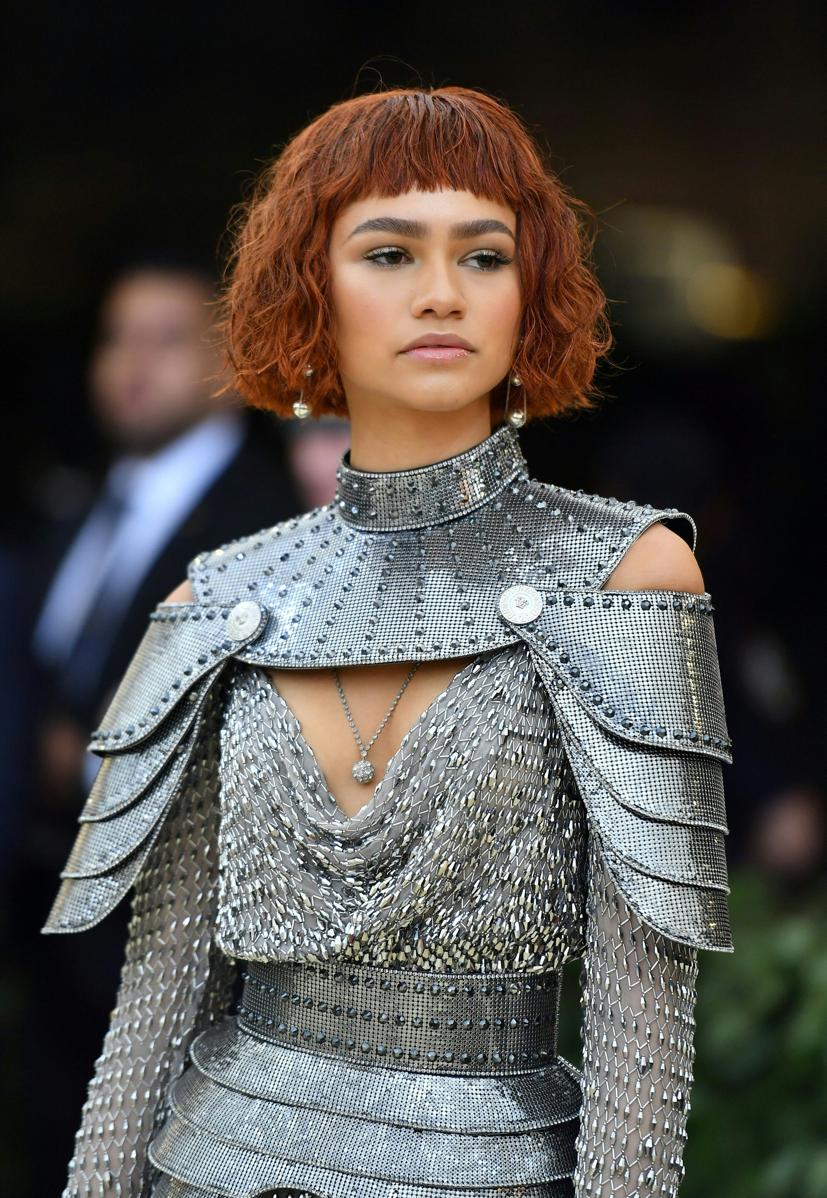 Zendaya arrives for the 2018 Met Gala on May 7, 2018, at the Metropolitan Museum of Art in New York.