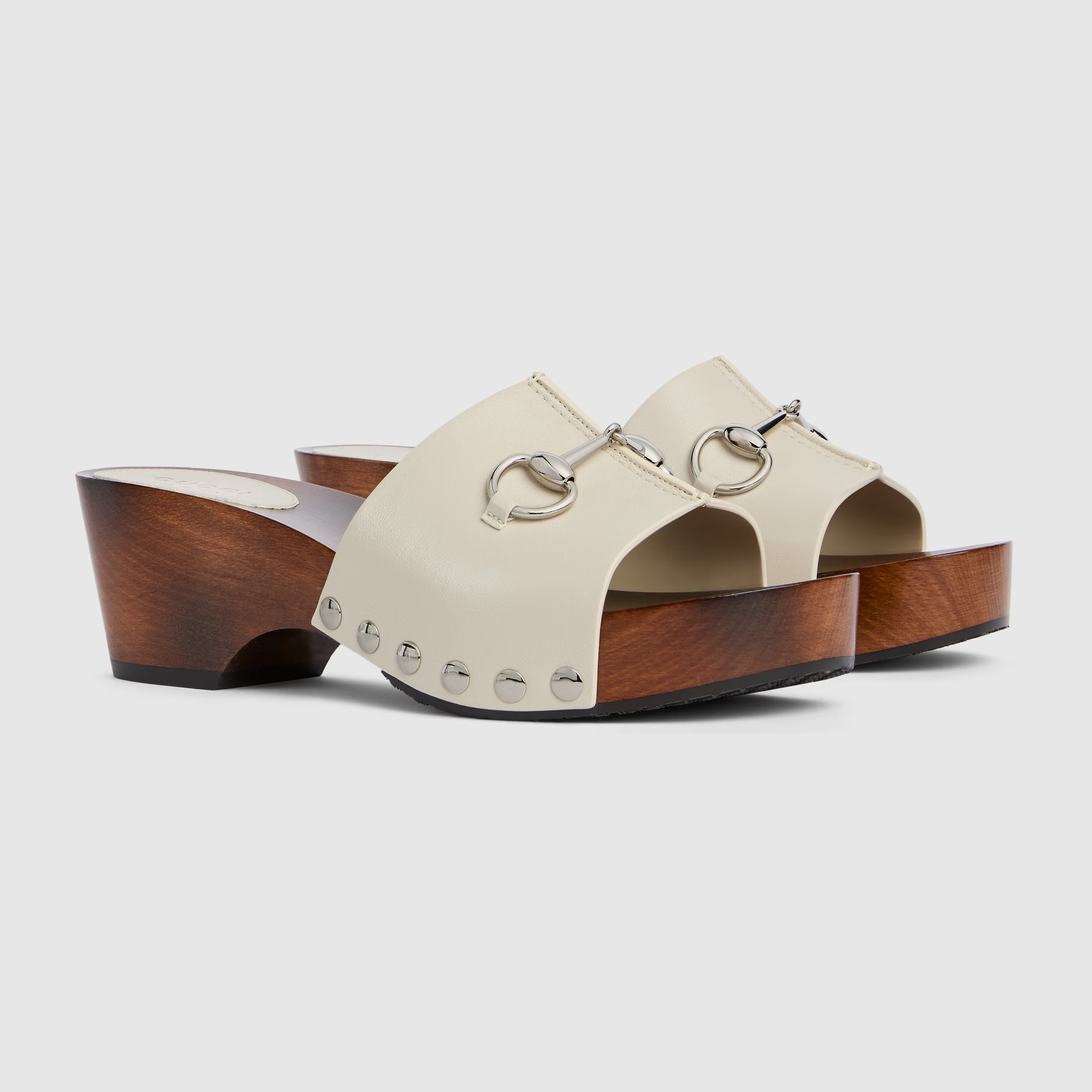 Gucci, Platform Clog With Horsebit