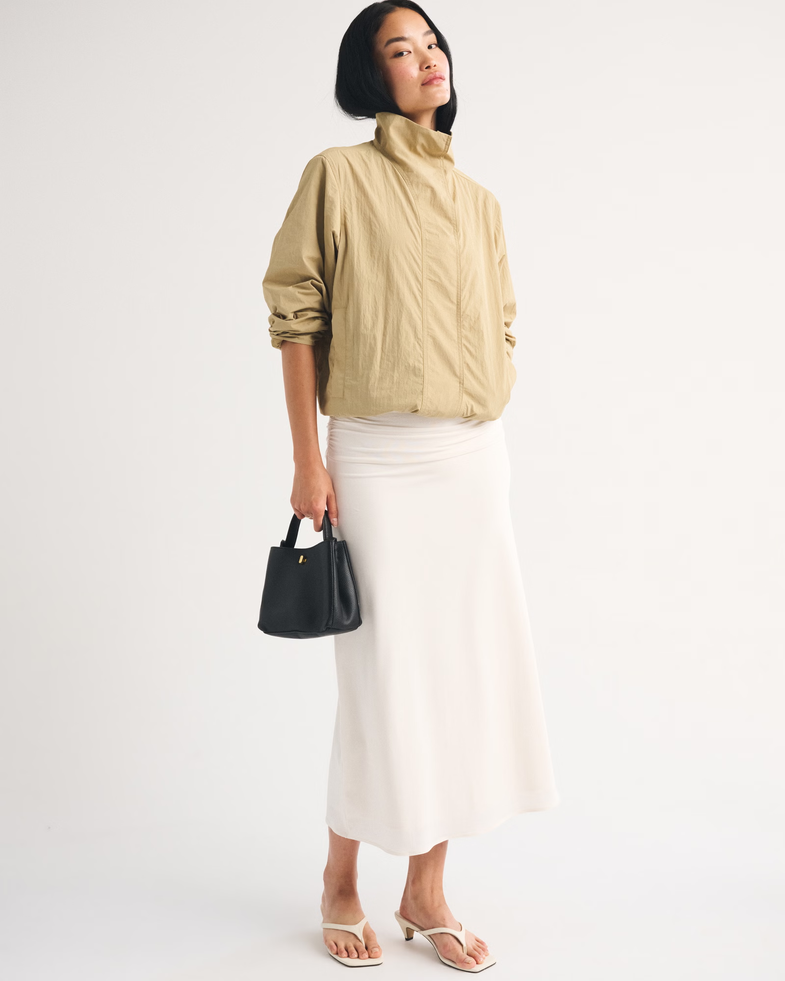 Abercrombie & Fitch, Drop-Waist Maxi Skirt