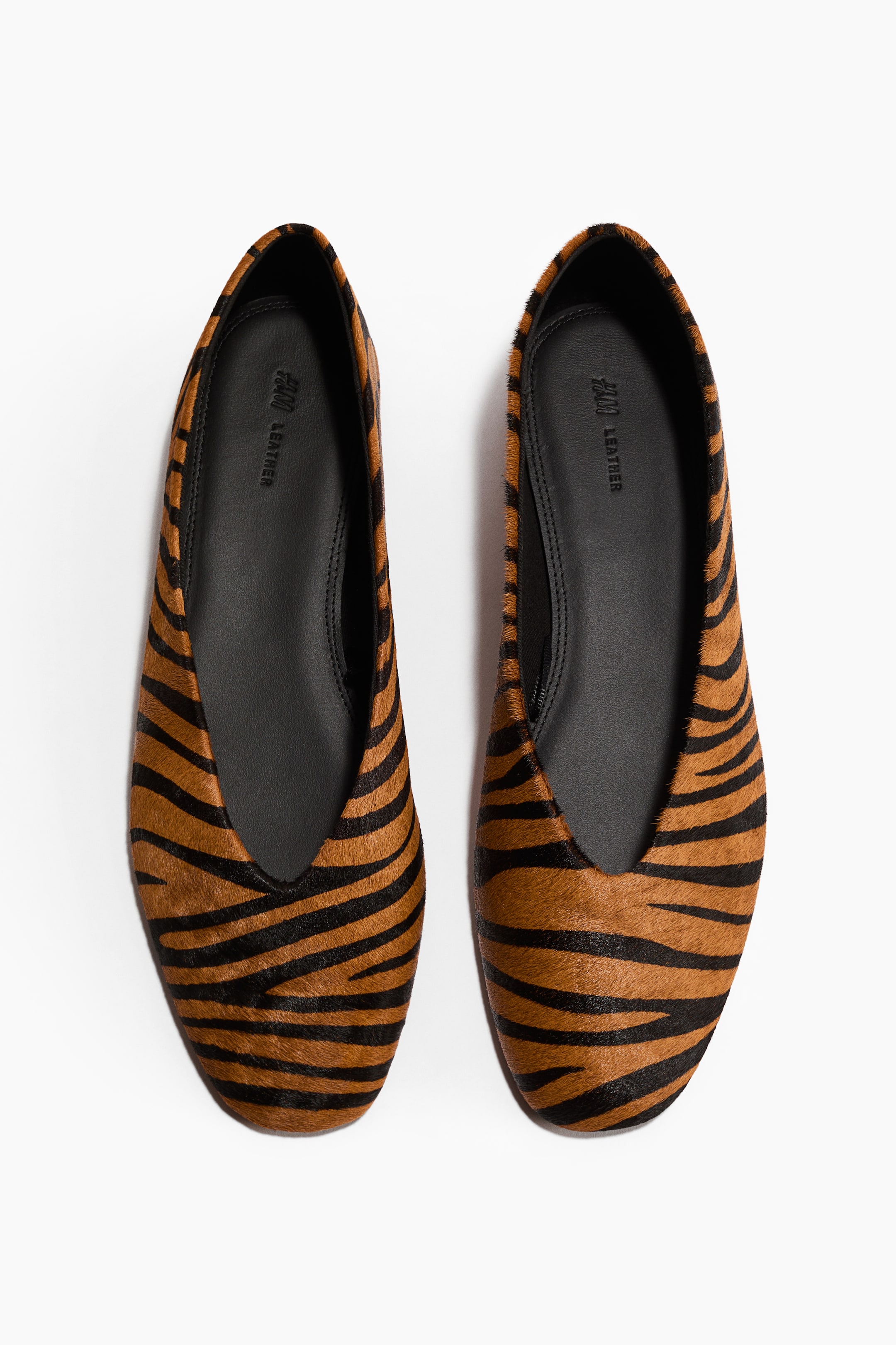 Leather Ballet Flats
