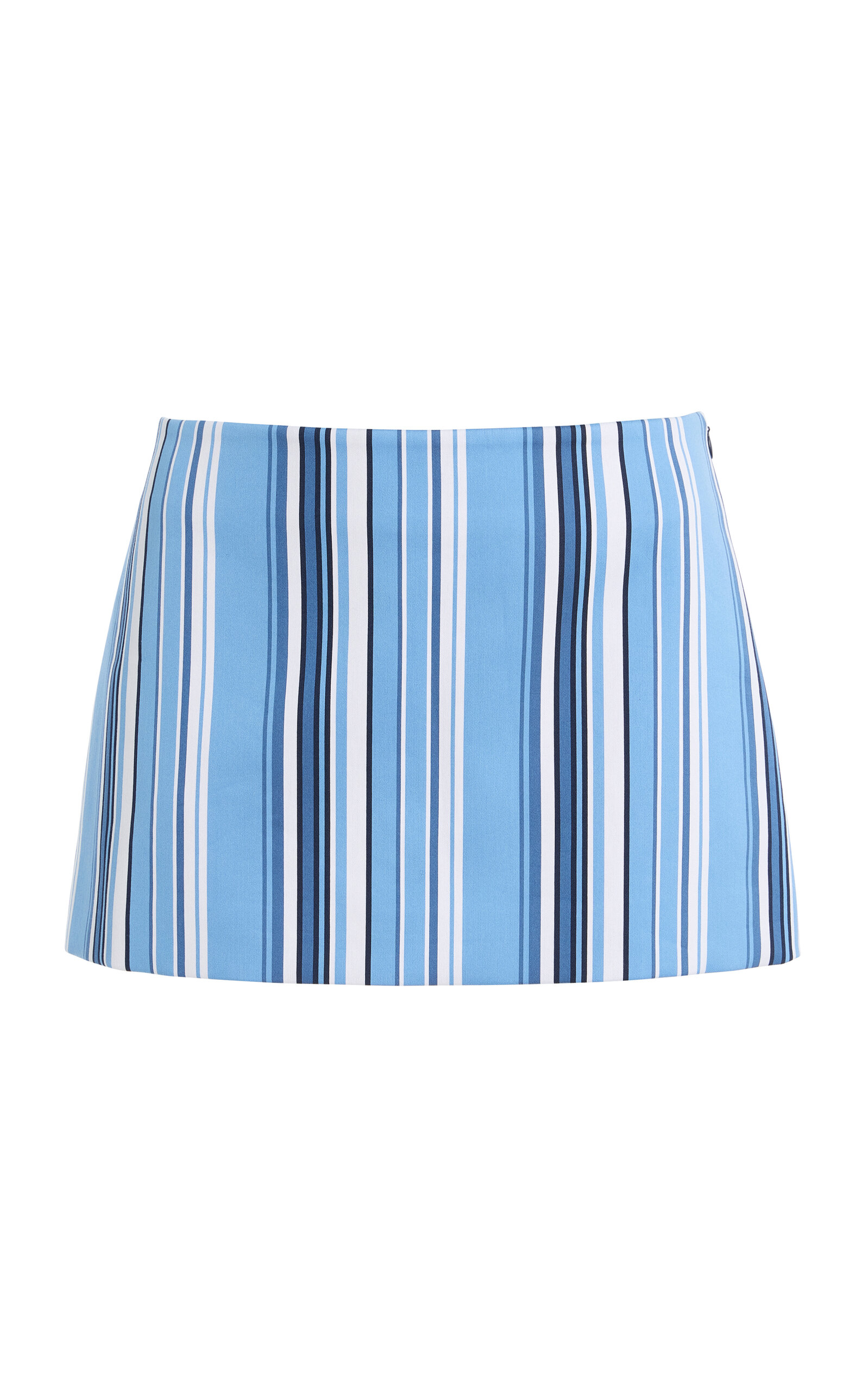 Hera Cotton-Blend Mini Skirt