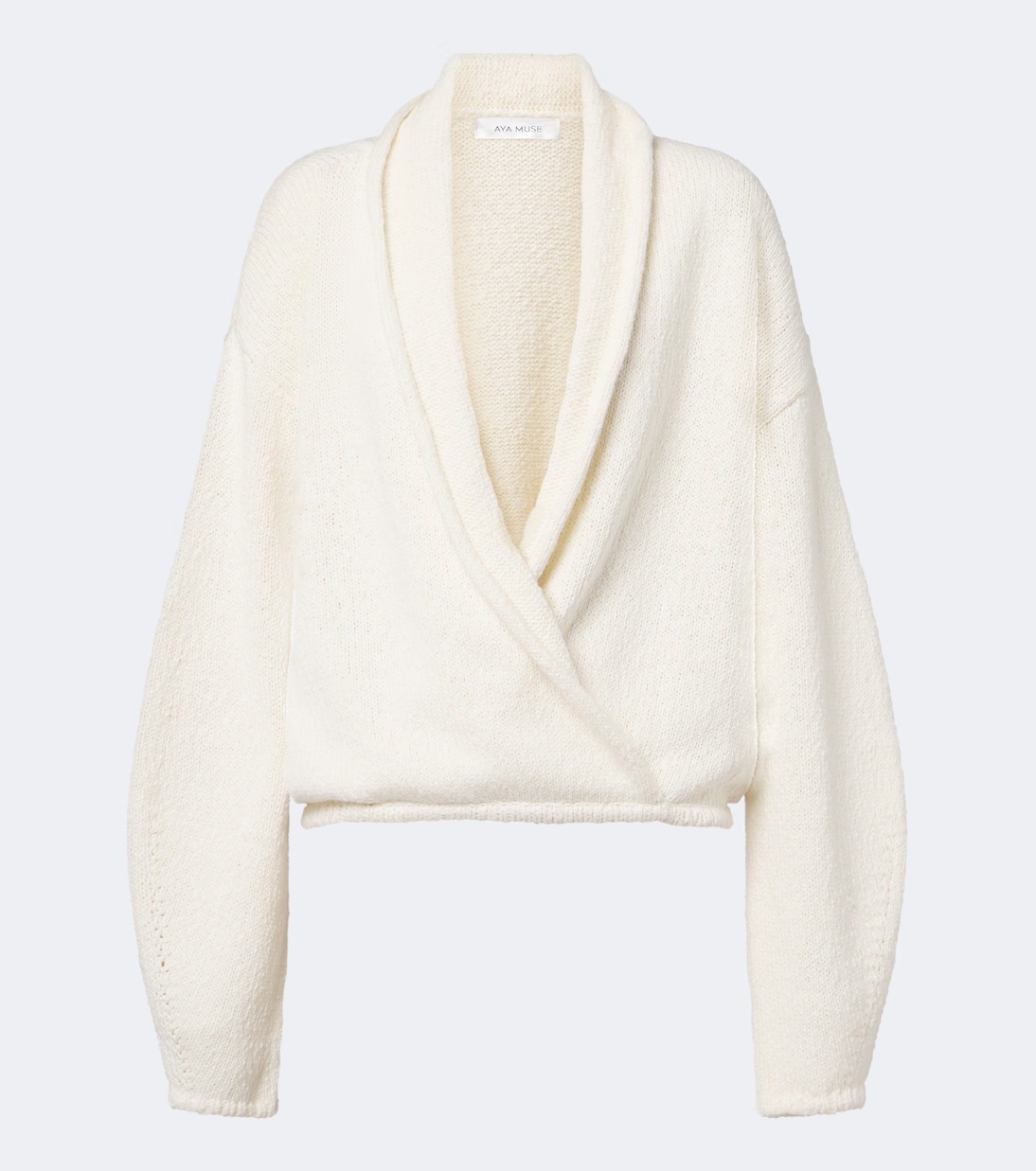 Aya Muse Kena cotton wrap top.