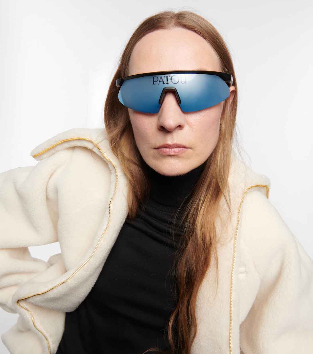 X Boll&eacute; Shield Sunglasses in Blue - Patou