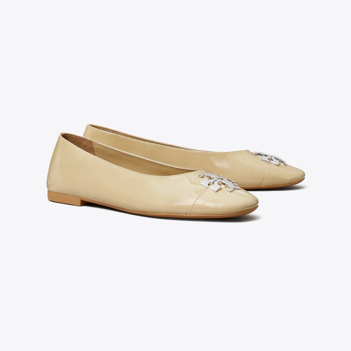 Charlie Ballet in Beige, Size 7