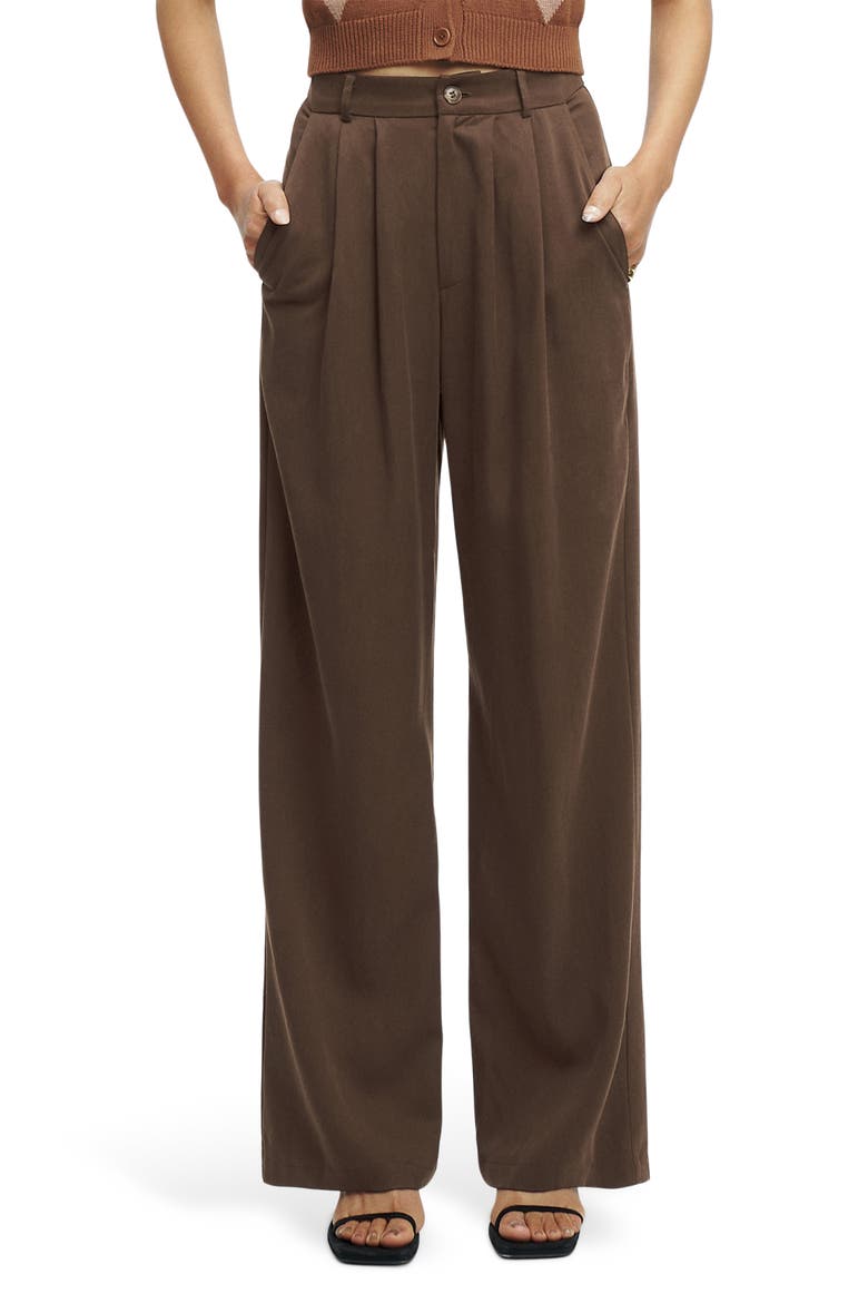 Reformation Mason High Waist Wide Leg Pants