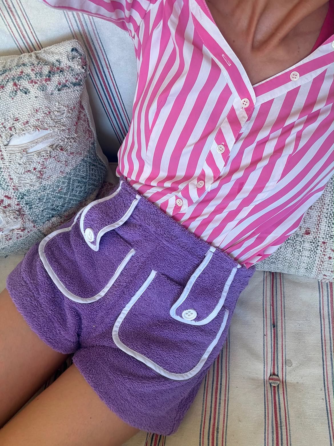 La Veste shirt and shorts