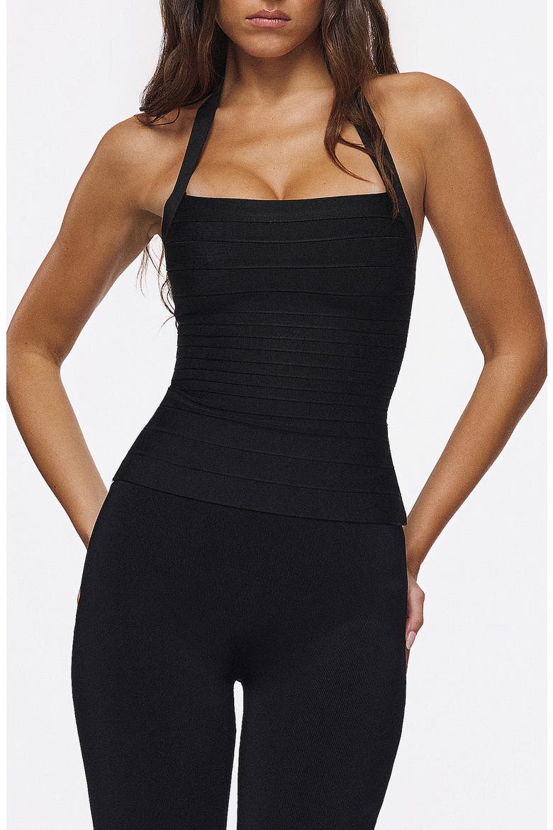 The Silhouette Bandage Halter Top