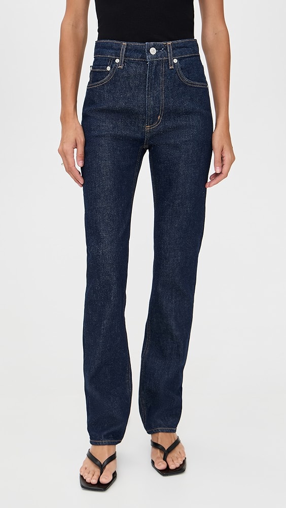 Zurie Straight Jeans - Helia