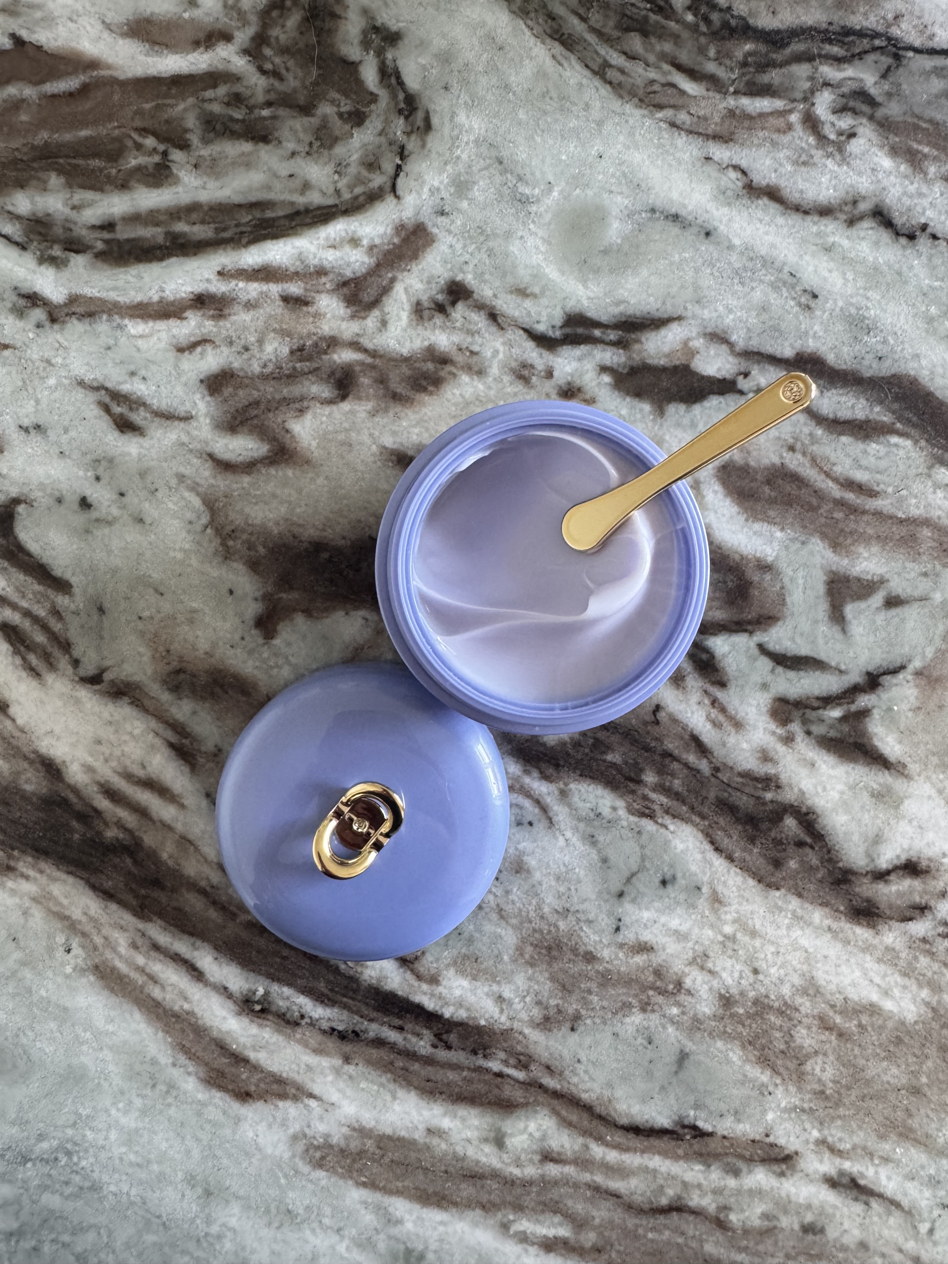 The texture of the Tatcha Dewy Skin Cream
