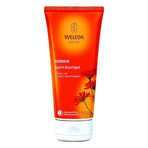 Weleda Sport Arnica Shower Gel, 6.8 Fluid Ounce, Plant Rich Cleanser With Arnica, Rosemary and Lavender