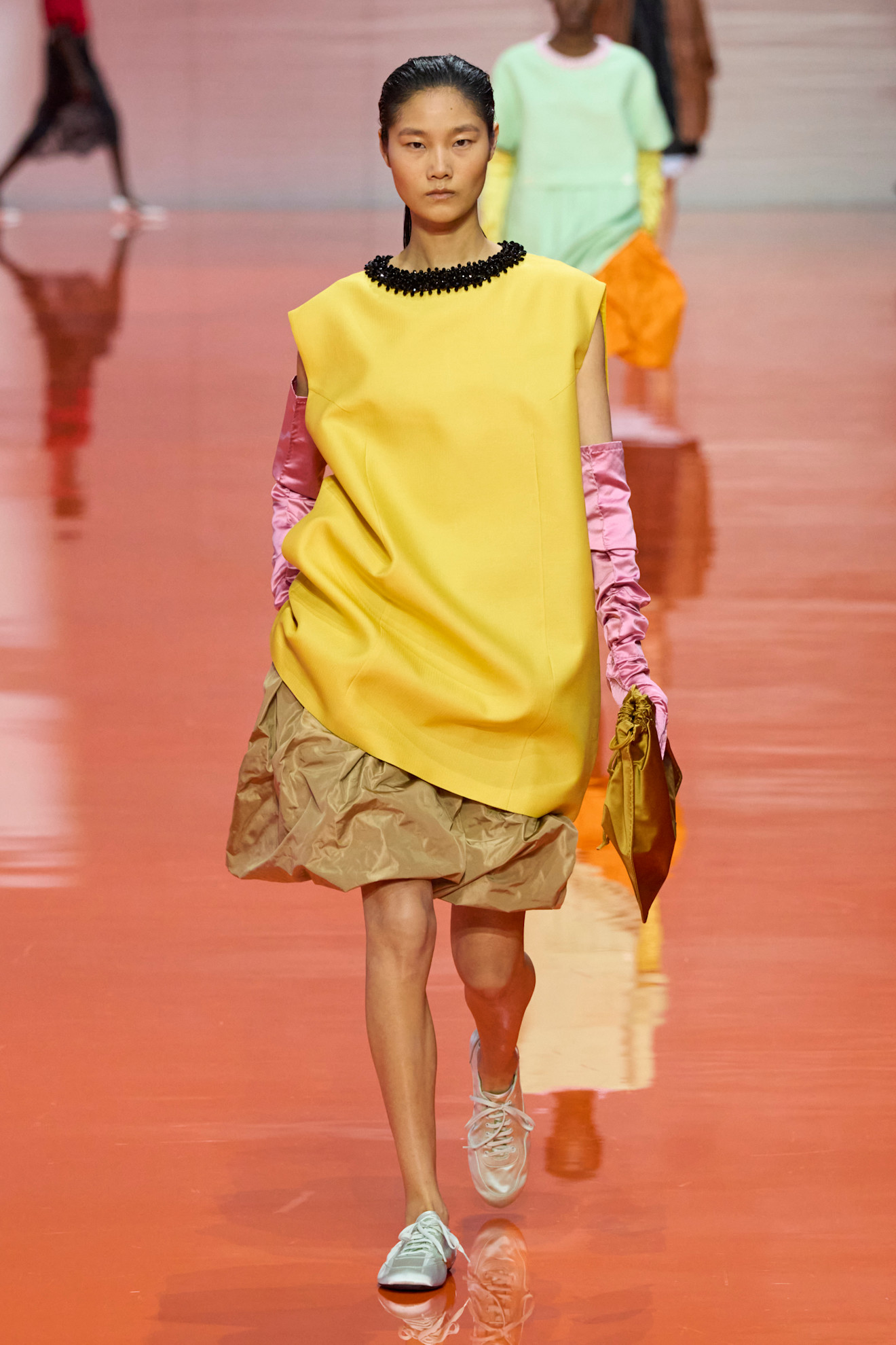 Prada spring/summer 2026 runway model.
