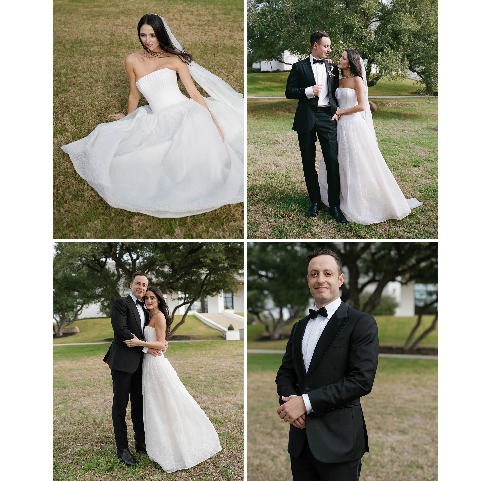 Four images of adam and jordan.