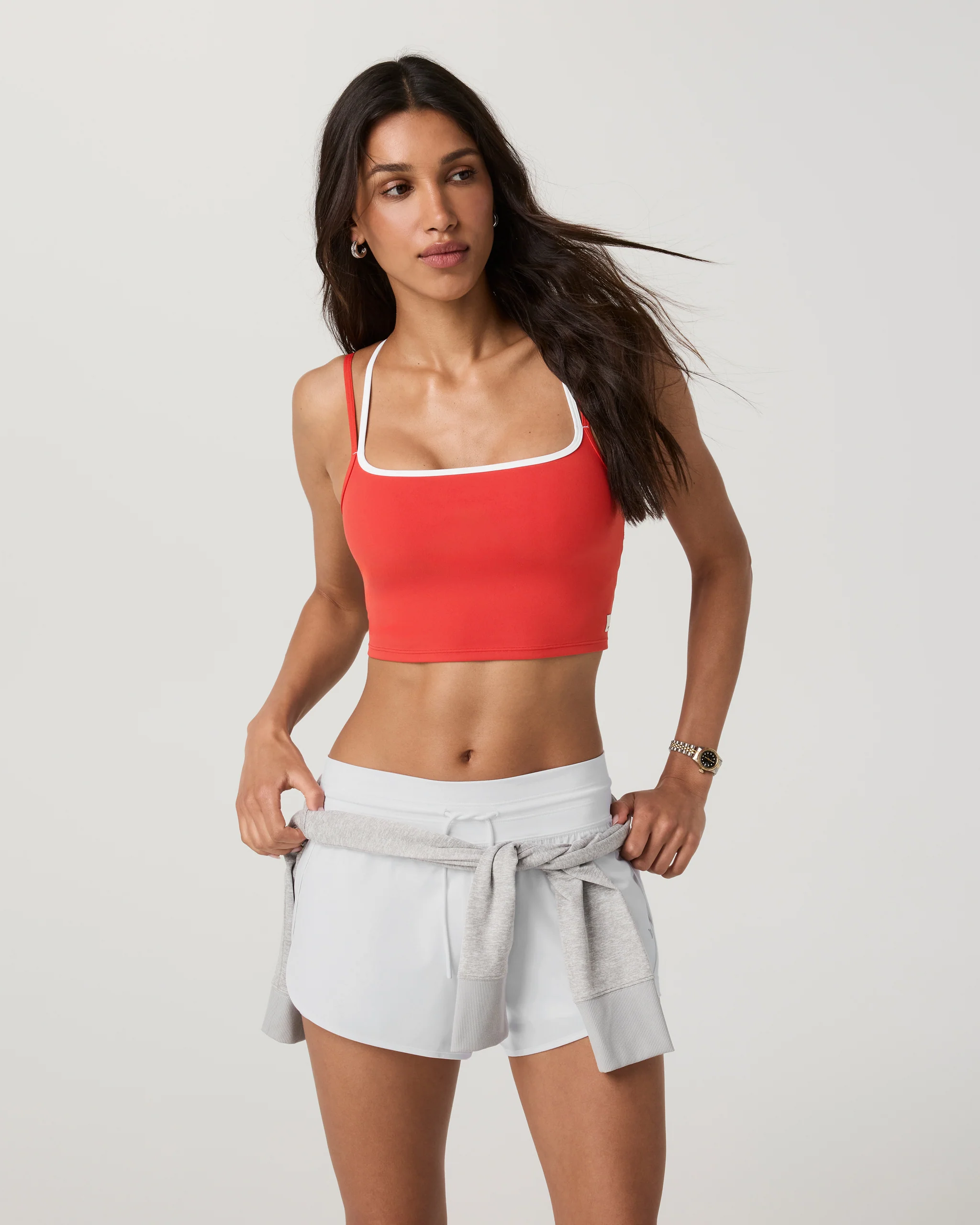 Daily Layered Tank - Crimson - Xxs