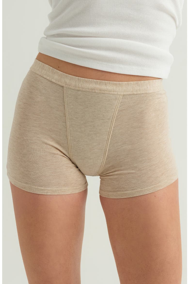 Period & Leakproof Super Absorbency Stretch Cotton Sleep Shorts