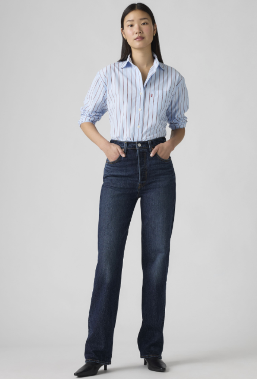 Levi Strauss & Co., Ribcage Full Length Jeans