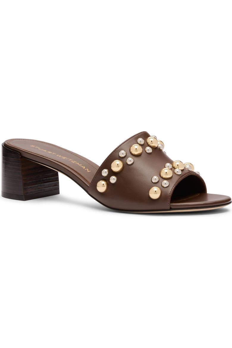Perry Leather Slide Sandal
