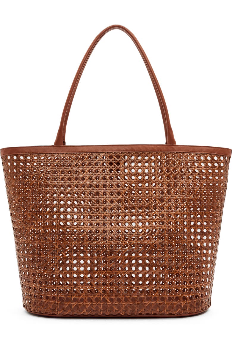Isabella Woven Rattan Tote