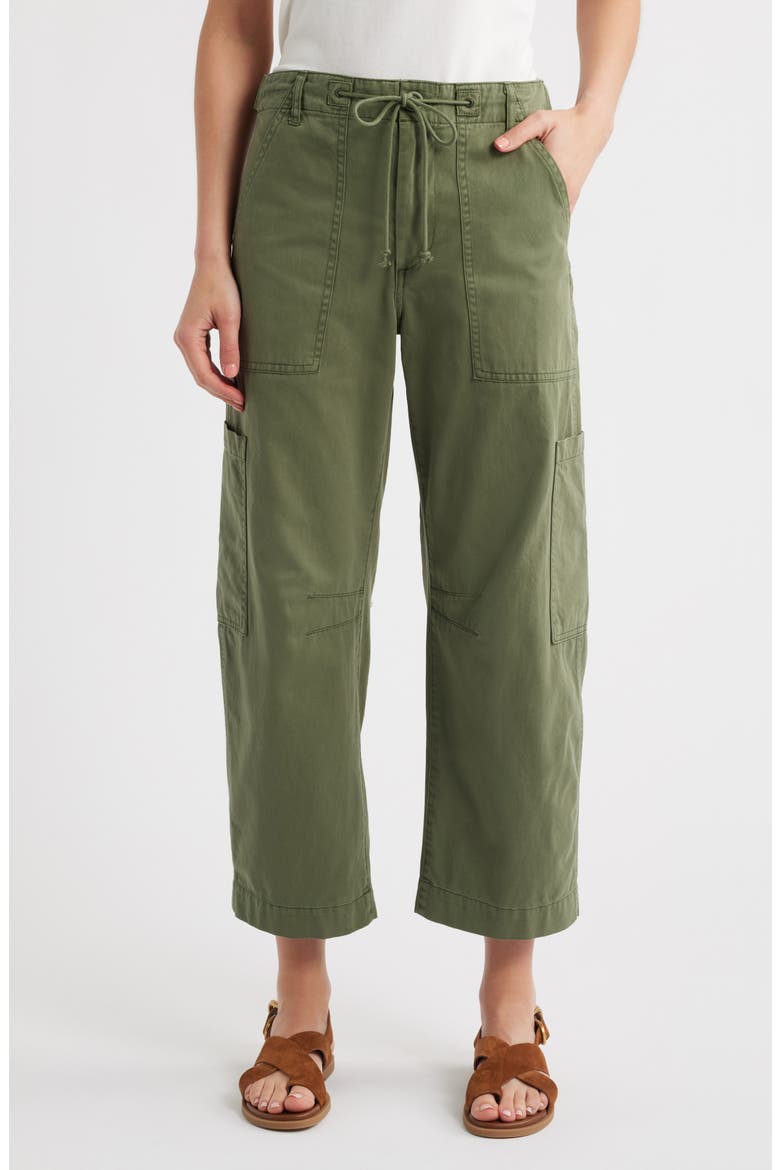 Sabrina High Waist Barrel Twill Utility Pants