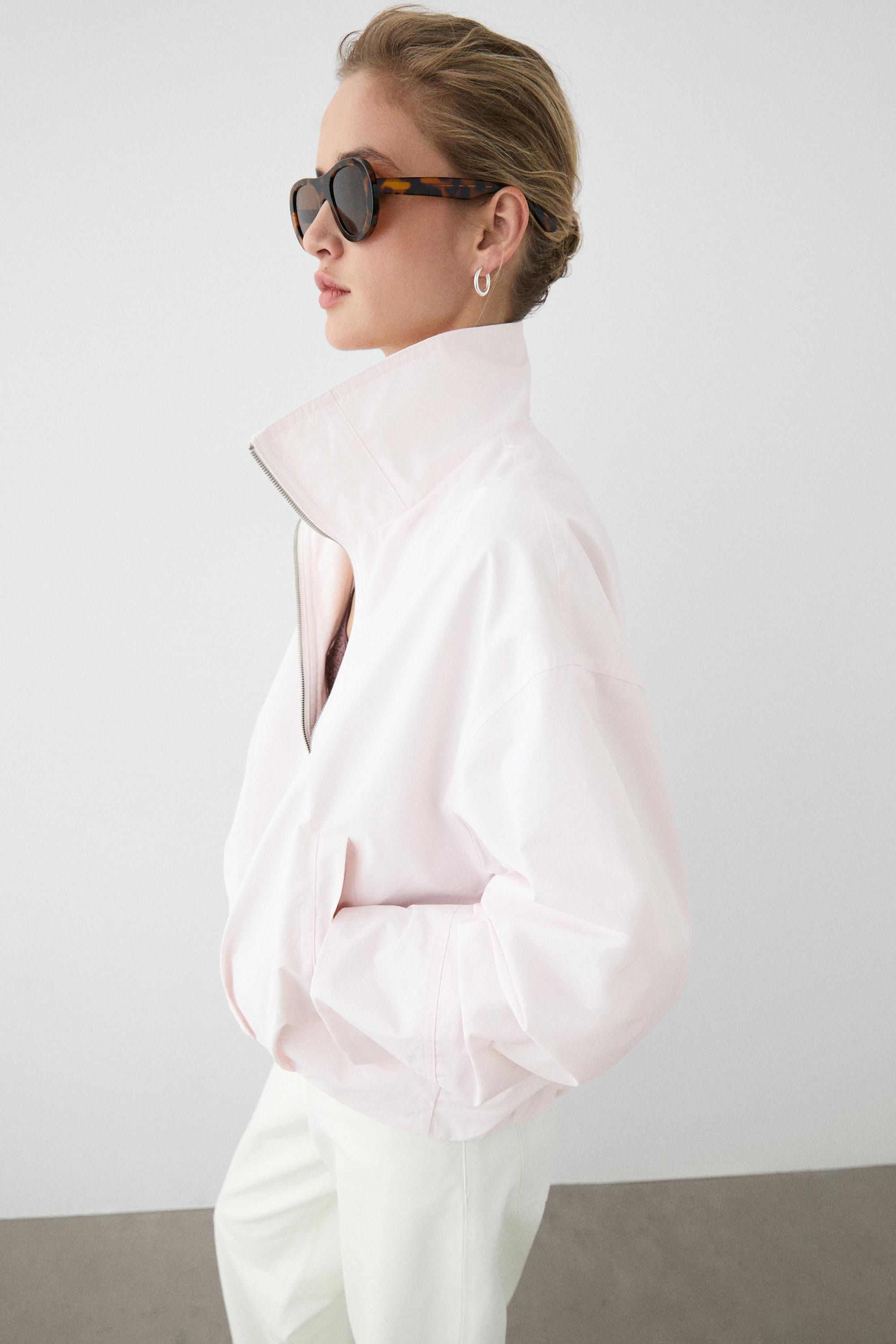 Massimo Dutti, High Neck Bomber Jacket