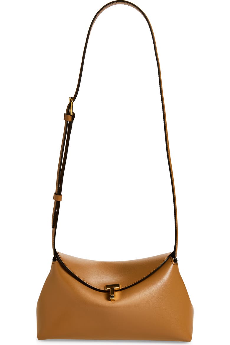 Palmellata T-Lock Leather Clutch Crossbody