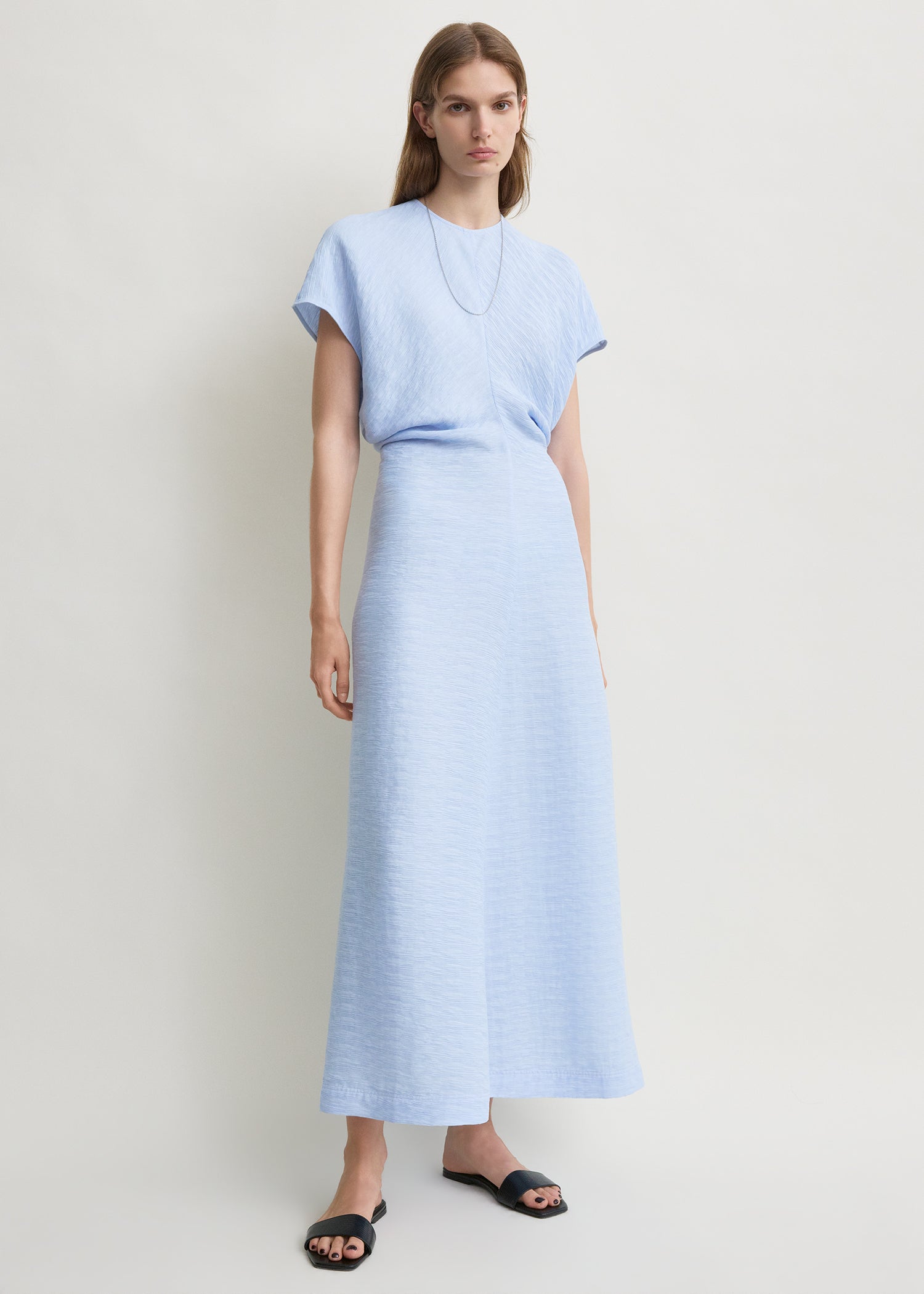 Slouch Waist Dress Sky - 30