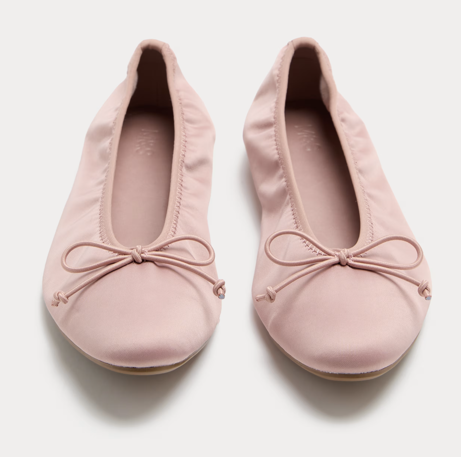 M&S, Satin Flat Ballet Pumps