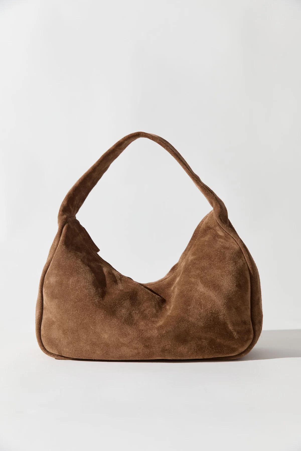 St. Agni, Suede Large Bon Bon Bag