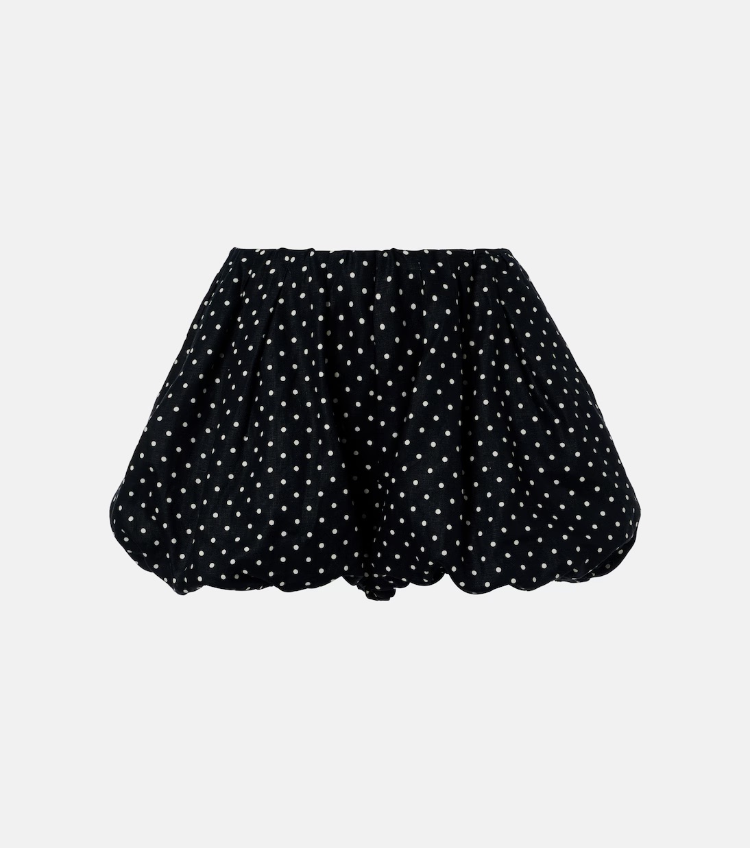 FAITHFULL, Lucia polka-dot linen shorts