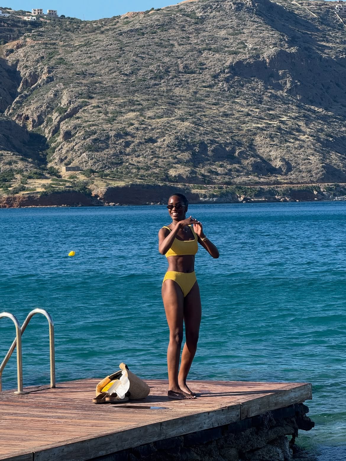 Liv wearing bikini
