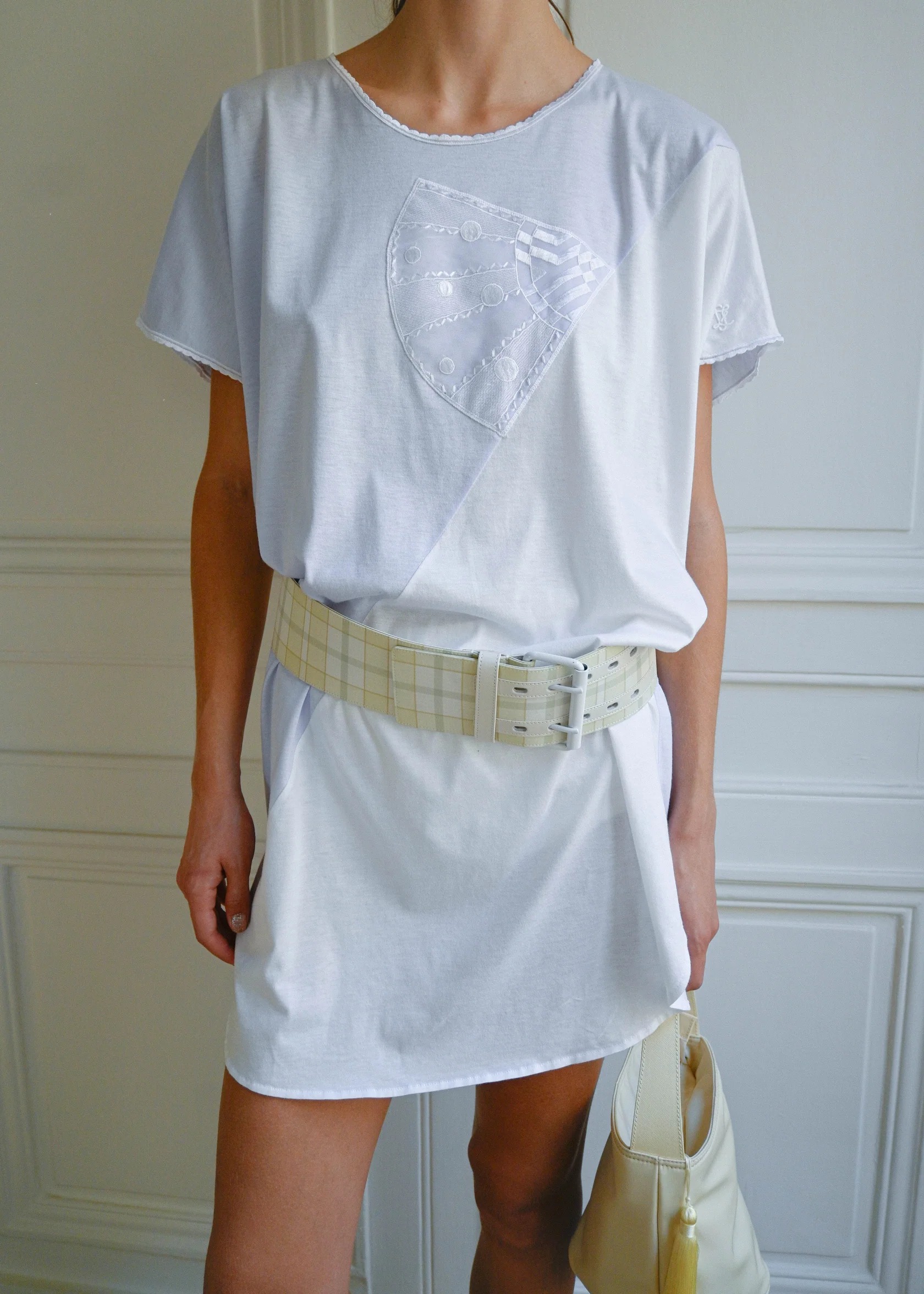 Turn Paris Turn Check Belt.