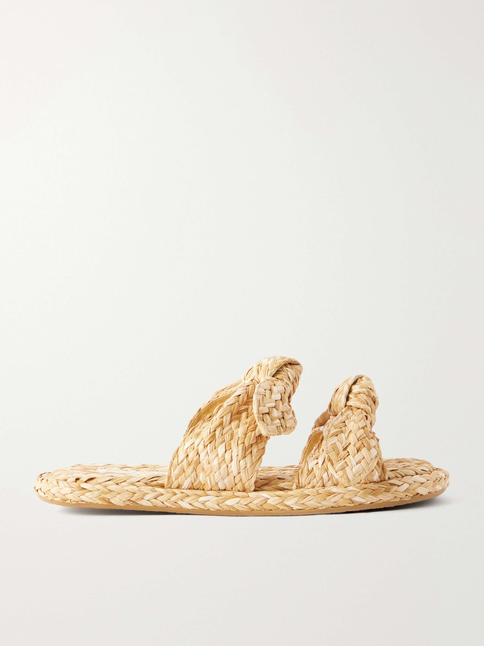 Carousel Raffia Slides