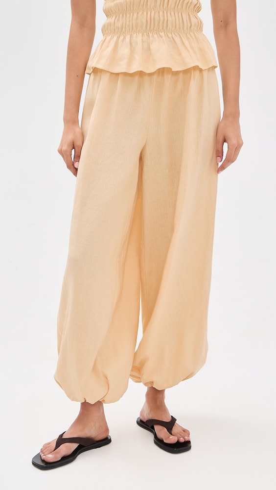 Kortez Balloon Pants - Daffodil