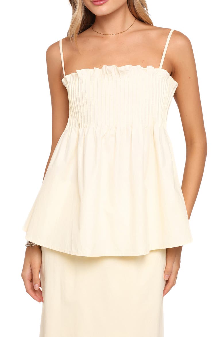Petal & Pup Carson Pintuck Sleeveless Top