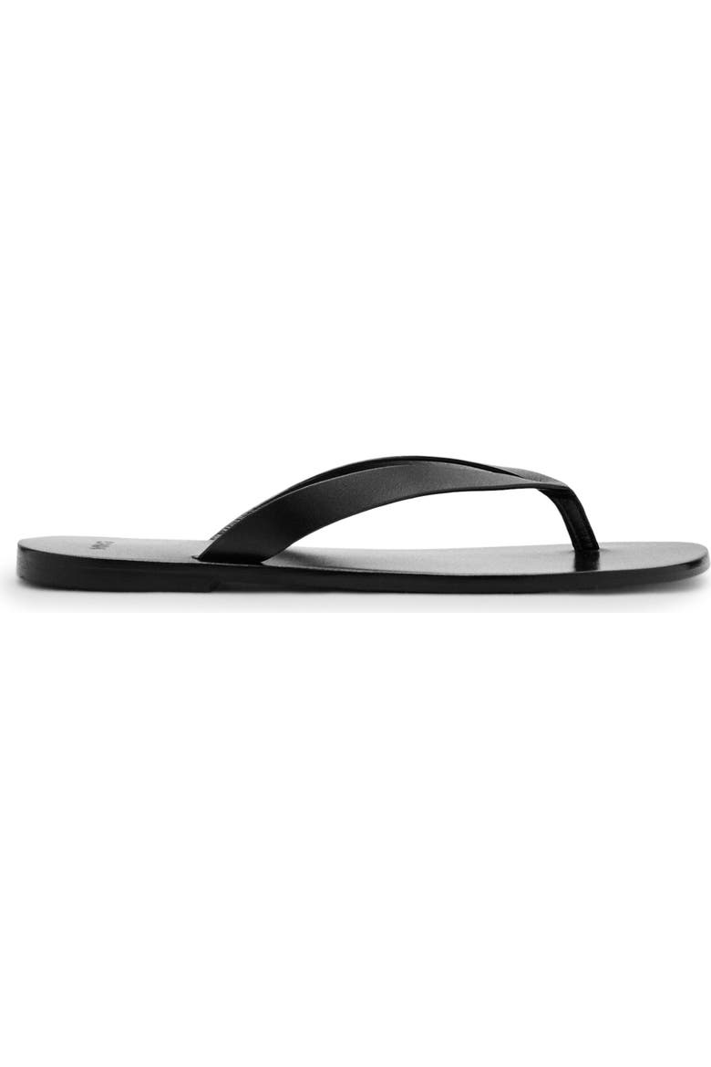 Wave Round Toe Thong Sandal